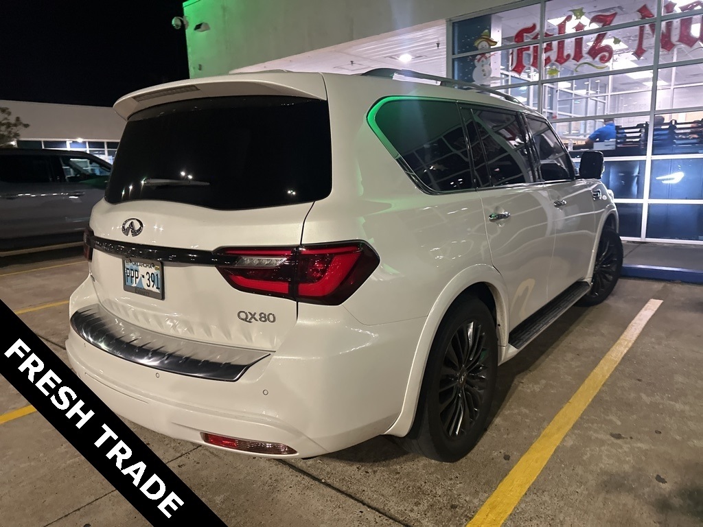 2021 INFINITI QX80 Premium Select White at Westside Lexus