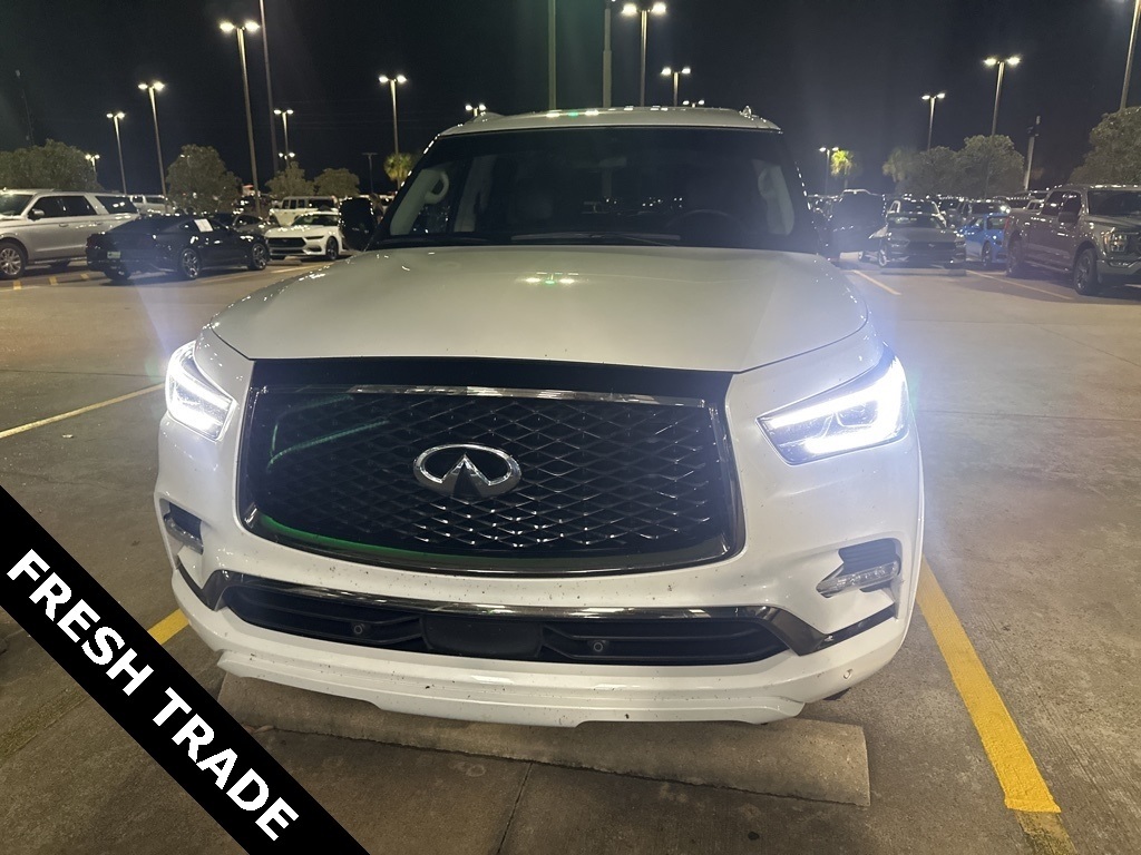 2021 INFINITI QX80 Premium Select White at Westside Lexus