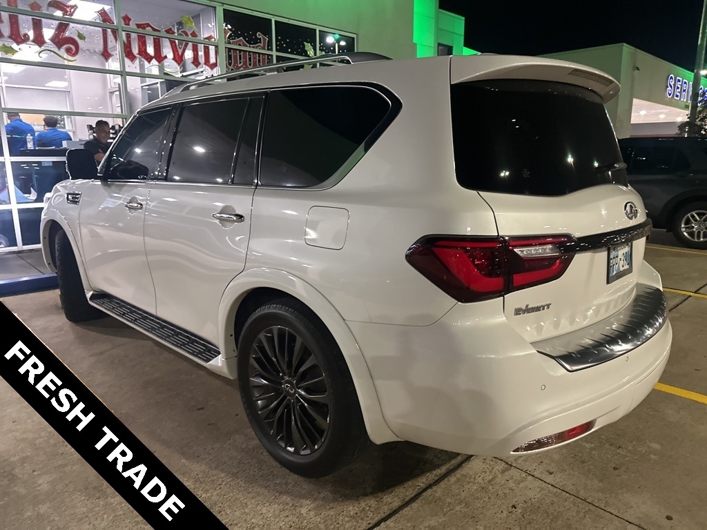 2021 INFINITI QX80 Premium Select White at Westside Lexus
