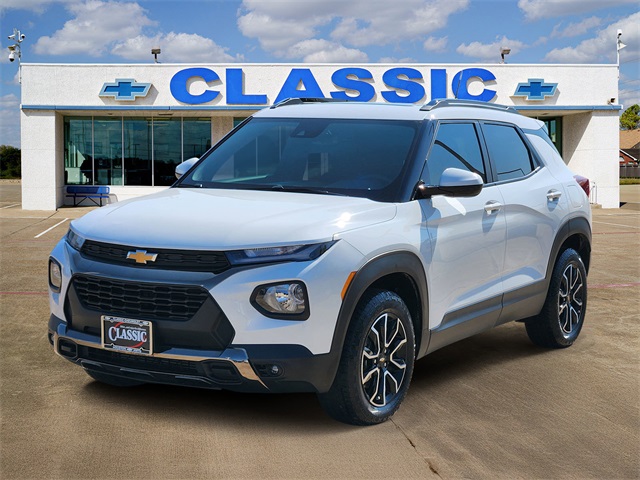 2023 Chevrolet TrailBlazer ACTIV White at AutoSavvy Houston Northwest