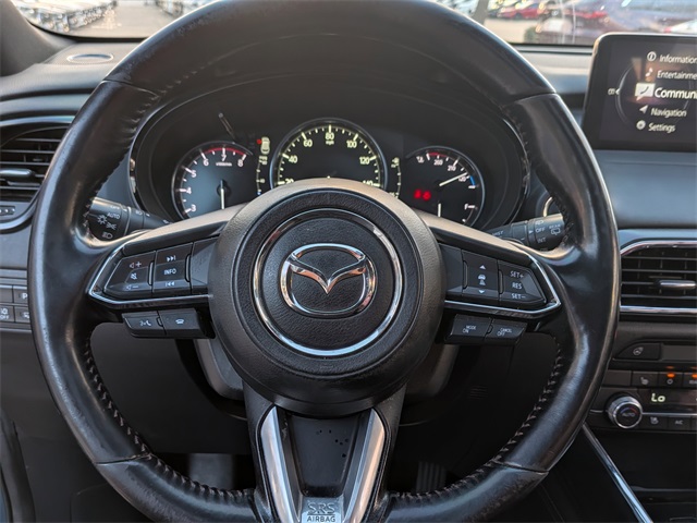 2022 Mazda CX-9 Carbon Edition Gray at DeMontrond Mazda