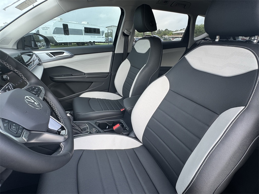 2025 Volkswagen Taos 1.5T SEL Black at DeMontrond Auto Country