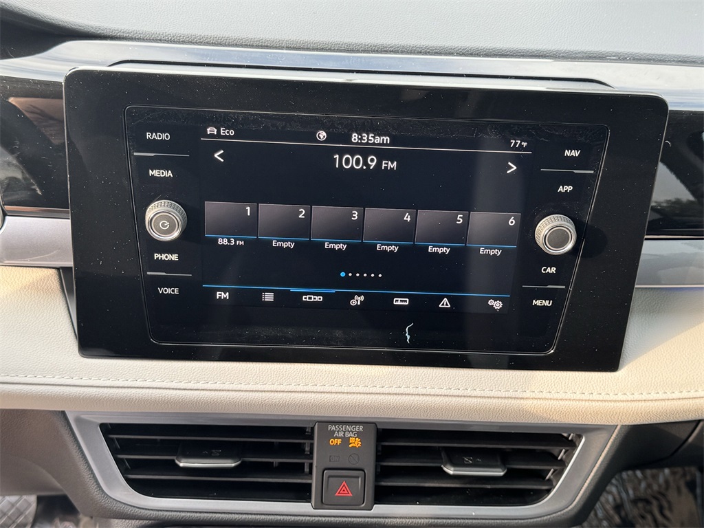 2025 Volkswagen Taos 1.5T SEL Black at DeMontrond Auto Country