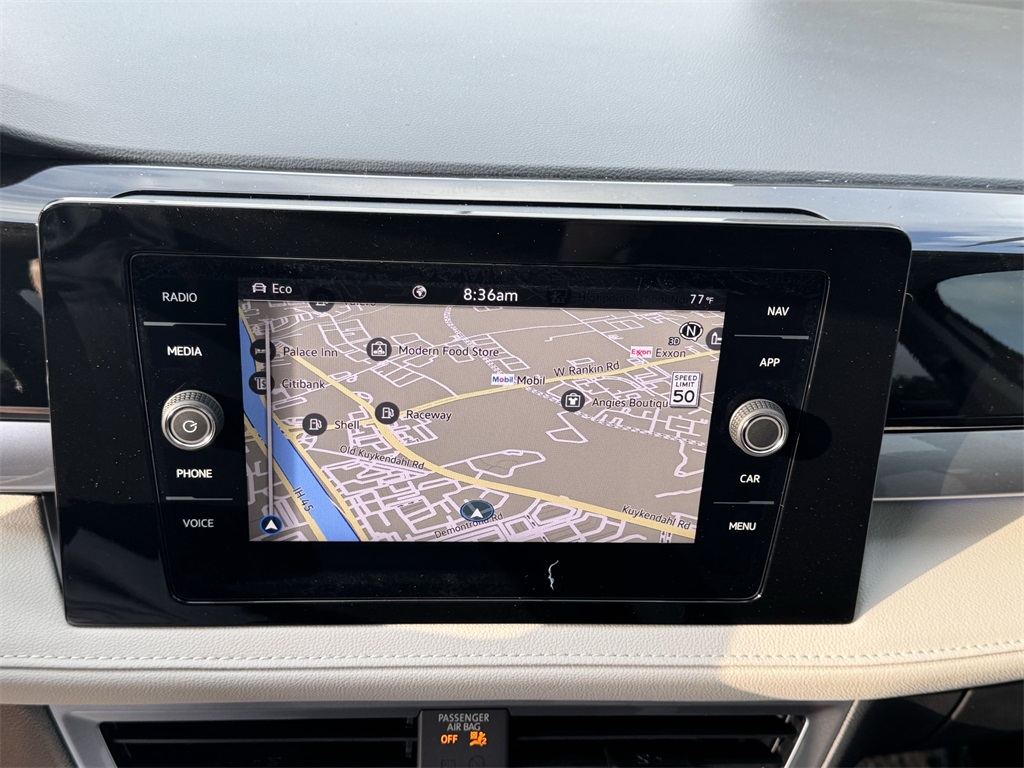 2025 Volkswagen Taos 1.5T SEL Black at DeMontrond Auto Country