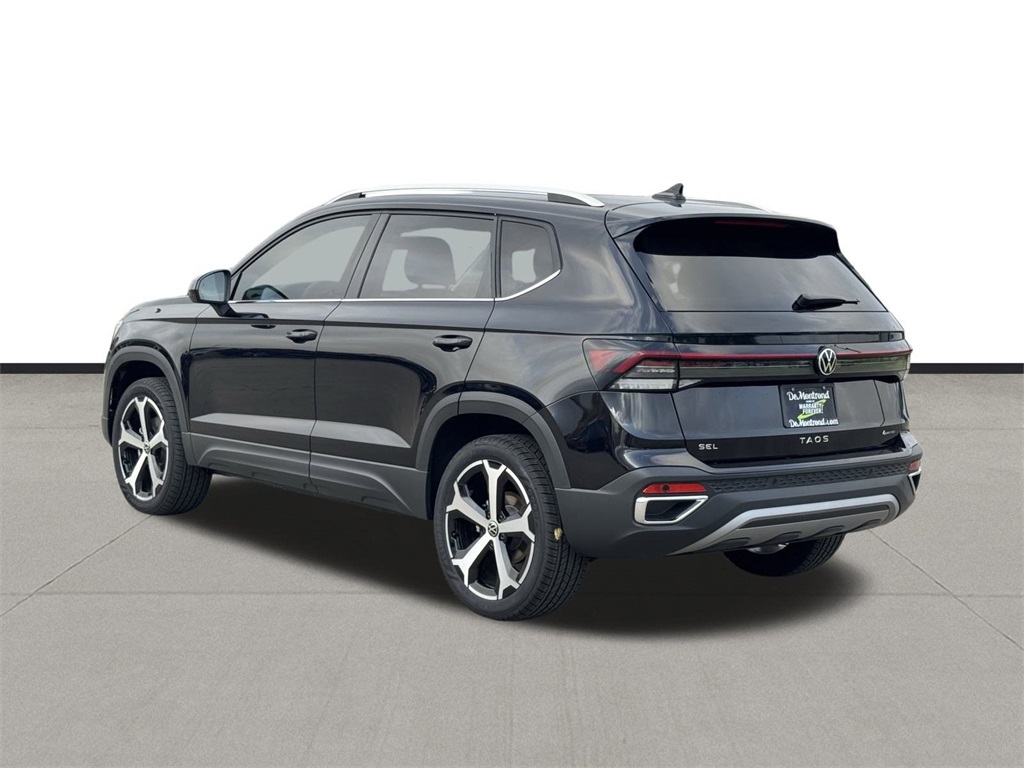 2025 Volkswagen Taos 1.5T SEL Black at DeMontrond Auto Country