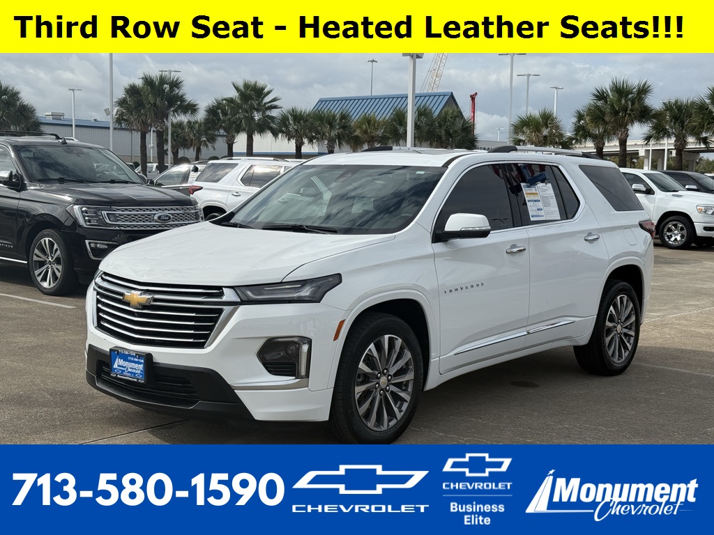 2023 Chevrolet Traverse Premier White at Wharton Ford