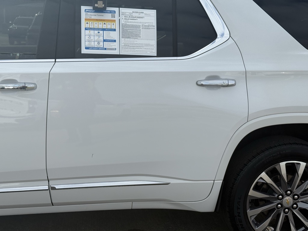 2023 Chevrolet Traverse Premier White at Wharton Ford