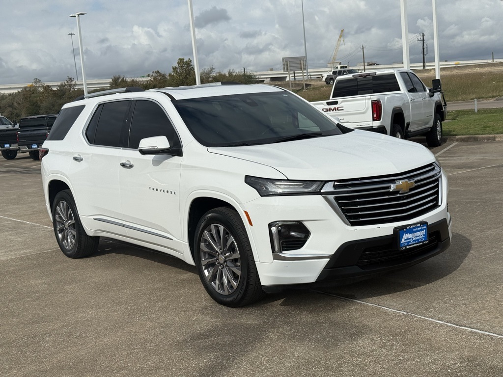 2023 Chevrolet Traverse Premier White at Wharton Ford