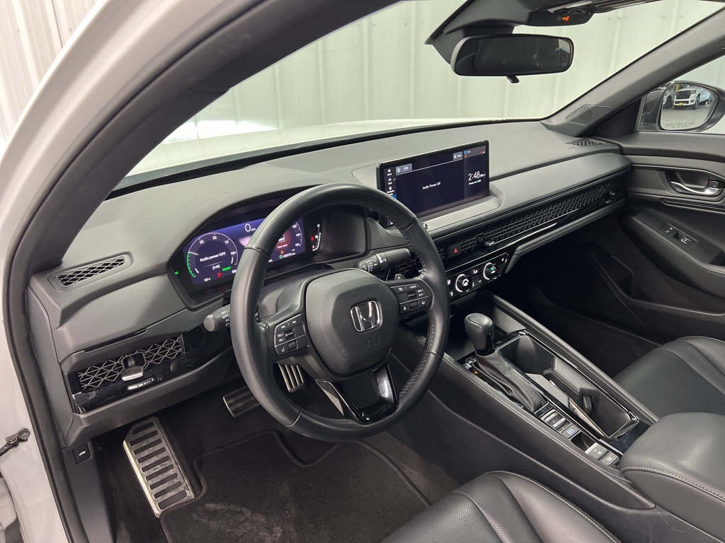 2023 Honda Accord Hybrid Sport-L White at Gullo Toyota