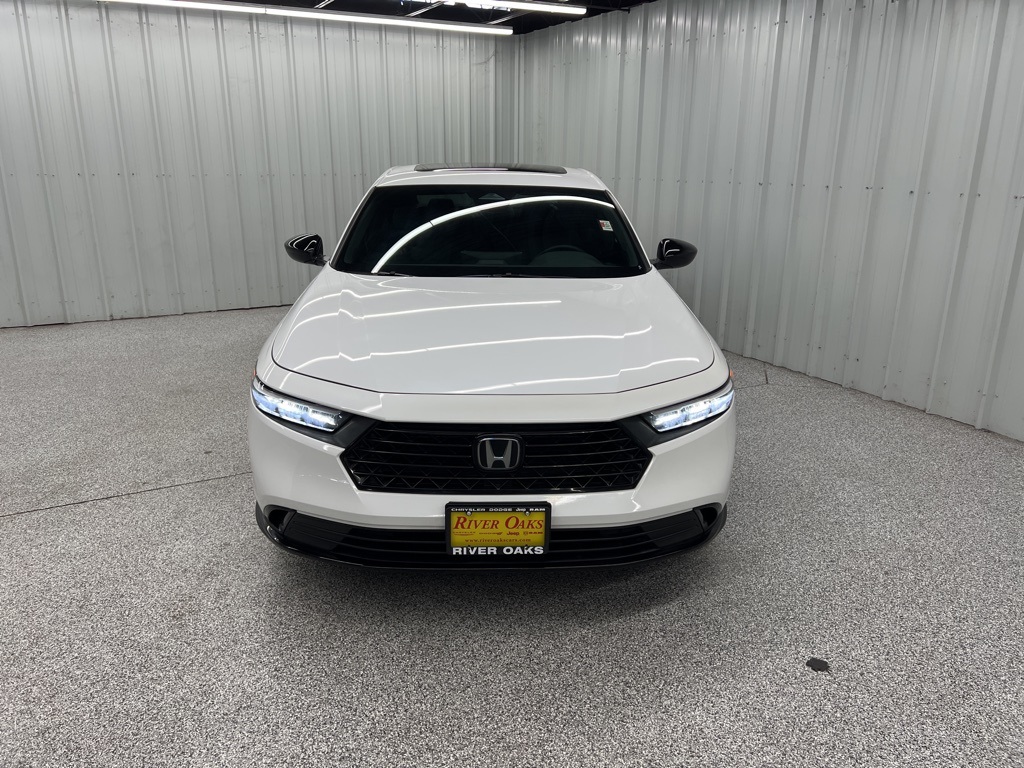 2023 Honda Accord Hybrid Sport-L White at Gullo Toyota