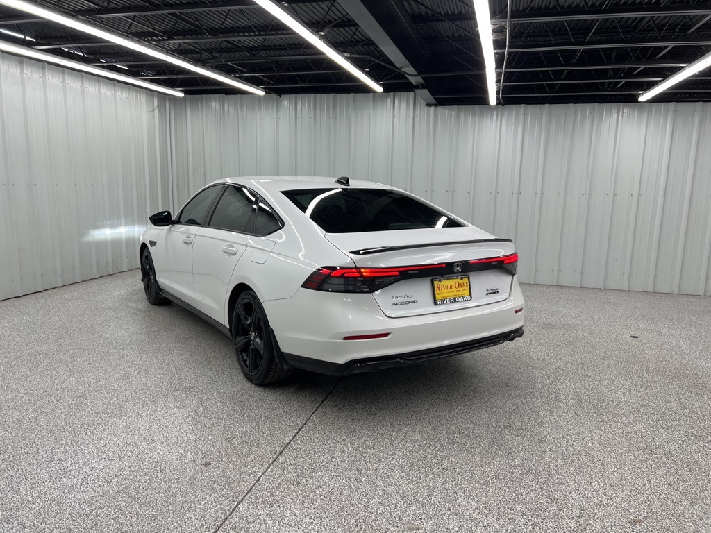 2023 Honda Accord Hybrid Sport-L White at Gullo Toyota