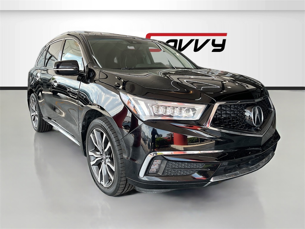 2020 Acura MDX Advance Black at DeMontrond Mazda