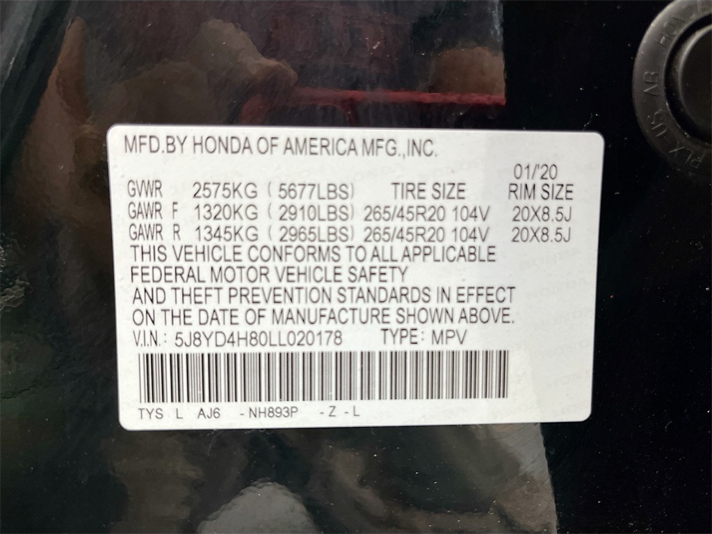 2020 Acura MDX Advance Black at DeMontrond Mazda