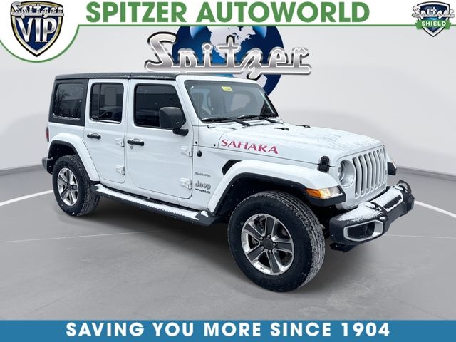 Bright White Clearcoat 2021 Jeep Wrangler SUV / Crossover Four-Wheel Drive 8-Speed Automatic
