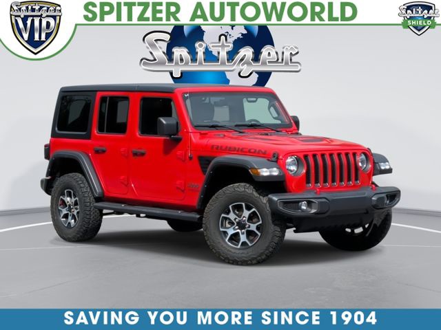 Firecracker Red Clearcoat 2021 Jeep Wrangler SUV / Crossover Four-Wheel Drive 8-Speed Automatic