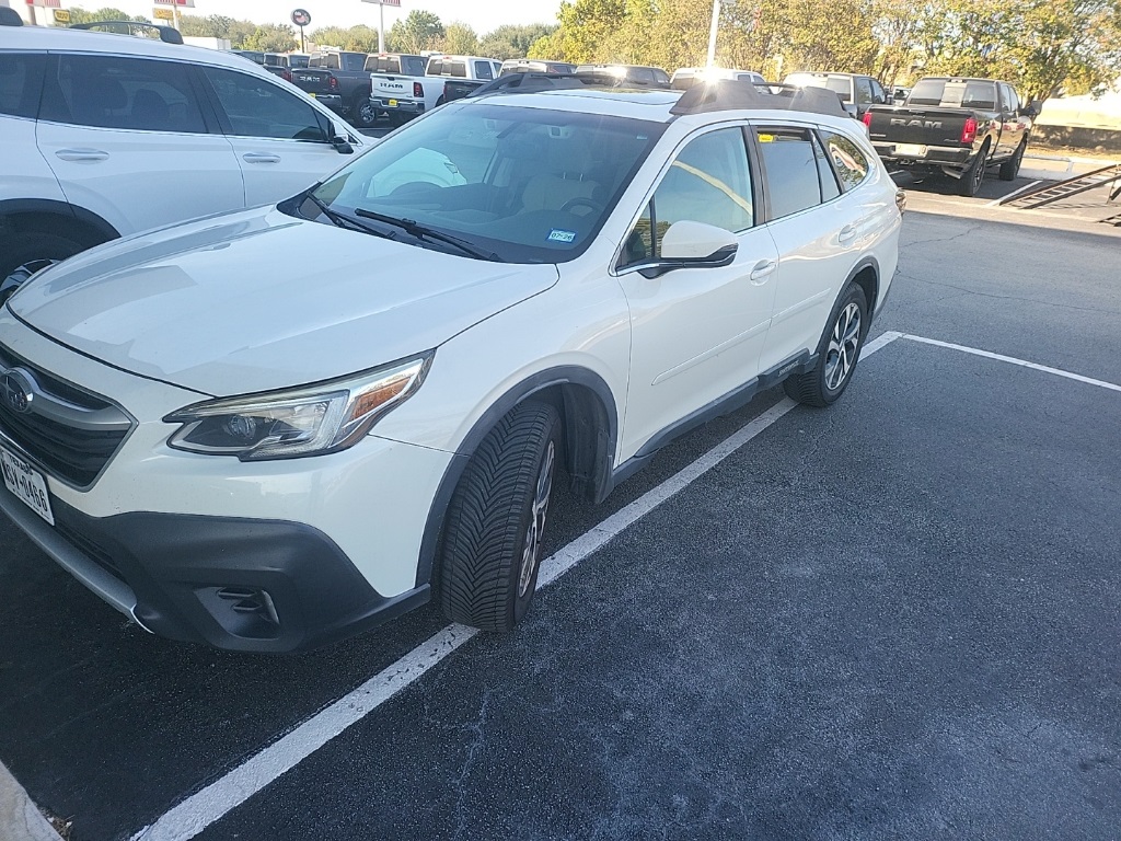 2020 Subaru Outback Limited White at Classic Elite Chevrolet Sugar Land