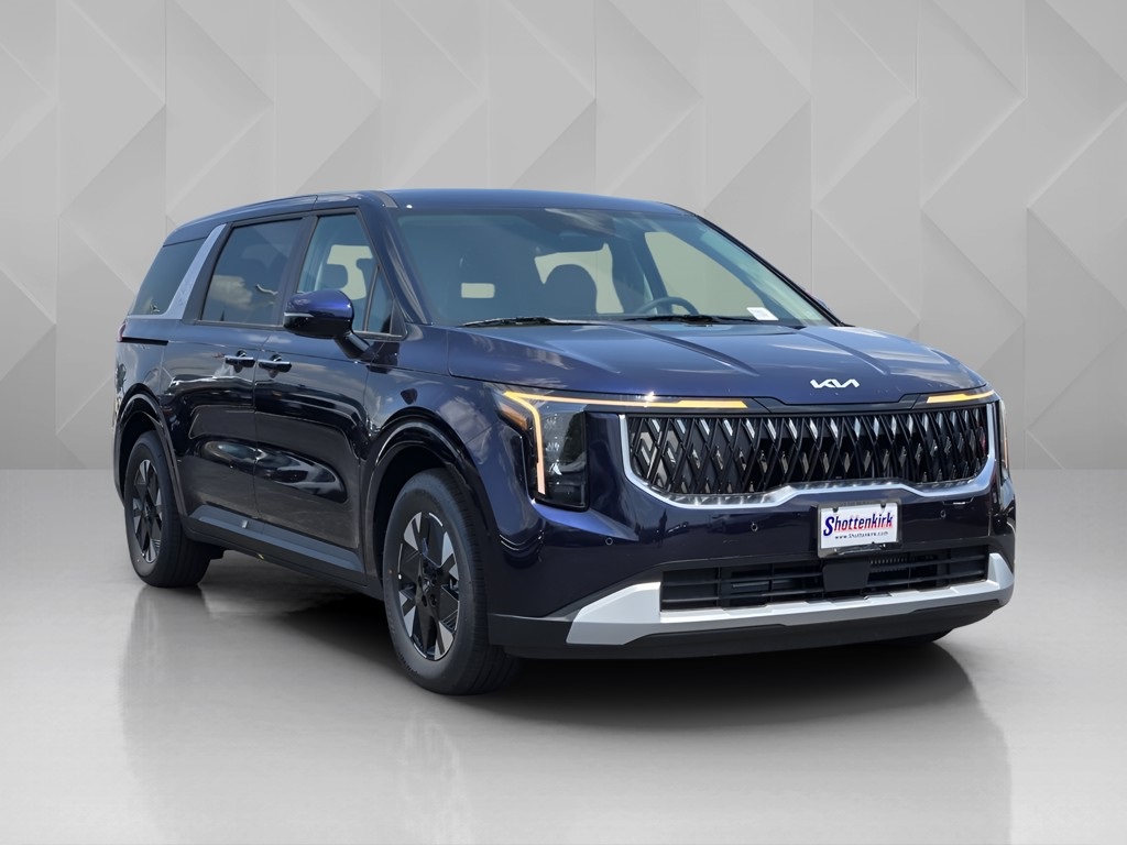 2026 Kia Carnival Hybrid LXS Blue at Joe Myers Mazda Kia