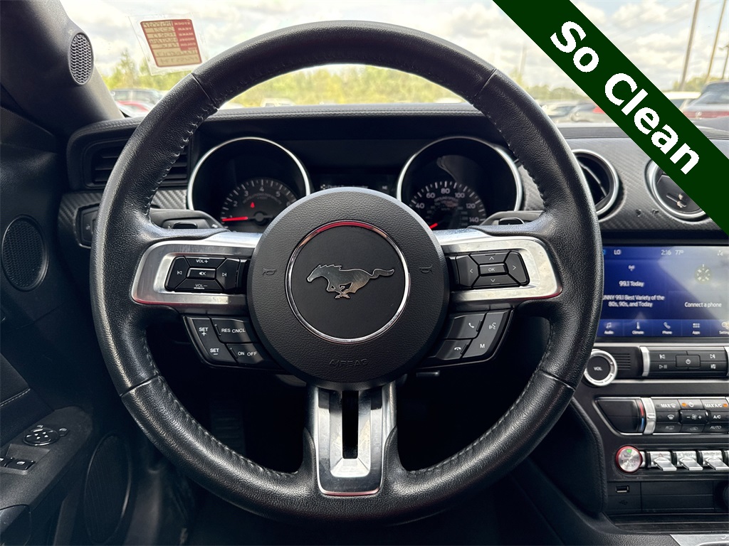 2021 Ford Mustang EcoBoost Blue at Victoria Chrysler Dodge Jeep Ram