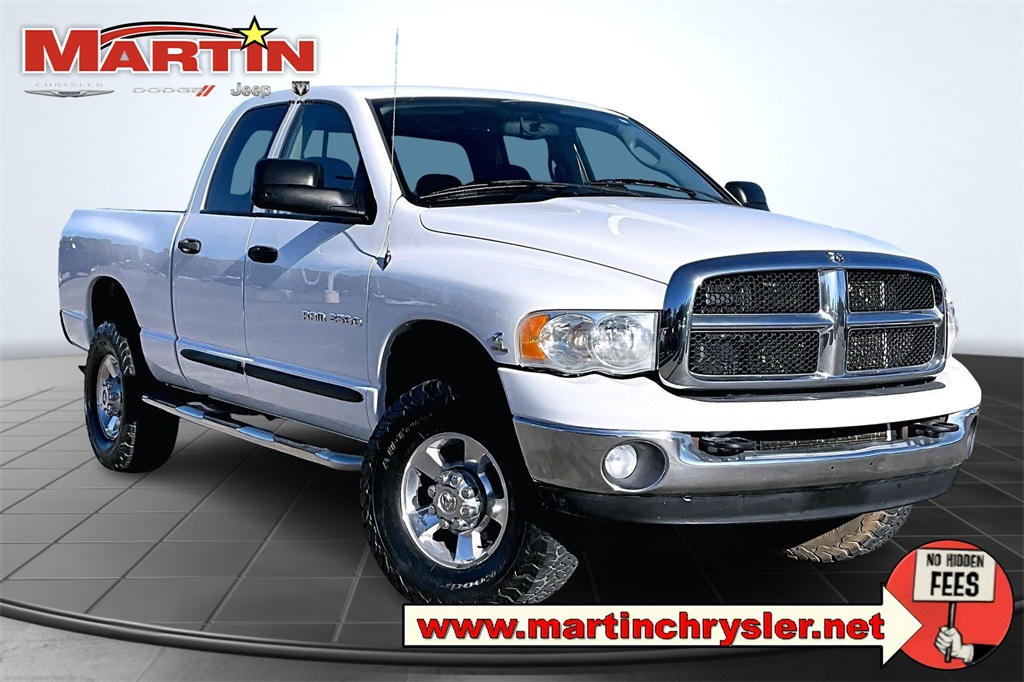 2005 Dodge Ram 2500 SLT White at DeMontrond Auto Country