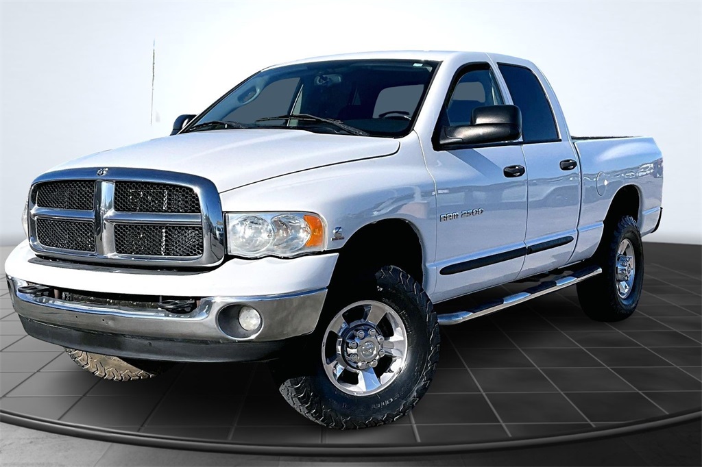 2005 Dodge Ram 2500 SLT White at DeMontrond Auto Country