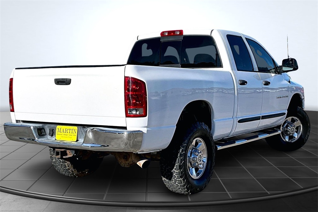 2005 Dodge Ram 2500 SLT White at DeMontrond Auto Country