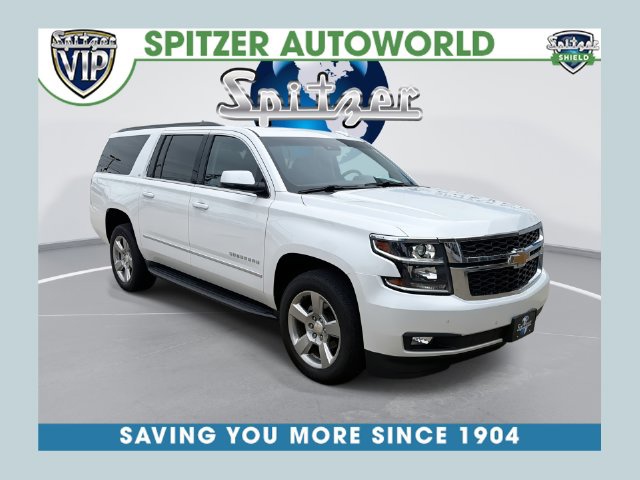 White (Iridescent Pearl Tricoat) 2019 Chevrolet Suburban SUV / Crossover Four-Wheel Drive Automatic