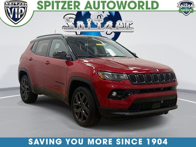 Red Hot Pearlcoat 2026 Jeep Compass SUV / Crossover Four-Wheel Drive 8-Speed Automatic
