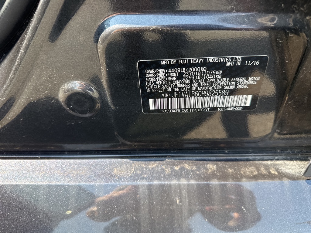 2017 Subaru WRX