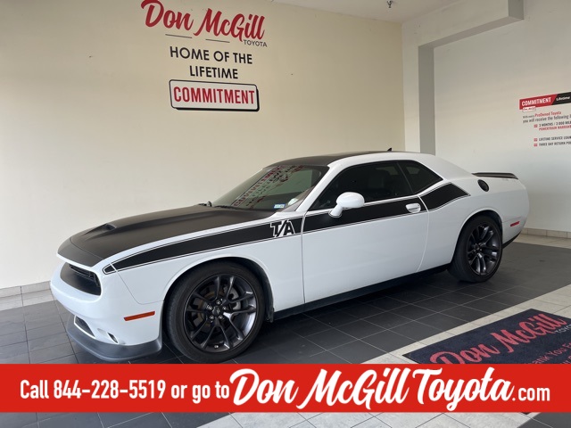 2023 Dodge Challenger R/T White at Central Houston Nissan