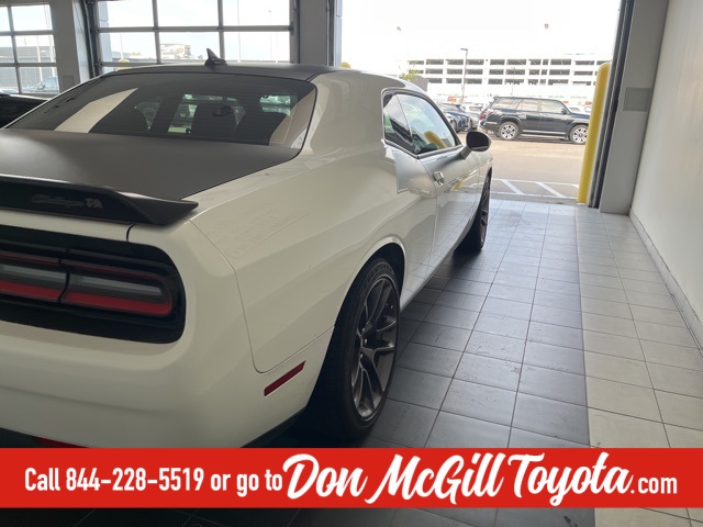 2023 Dodge Challenger R/T White at Central Houston Nissan