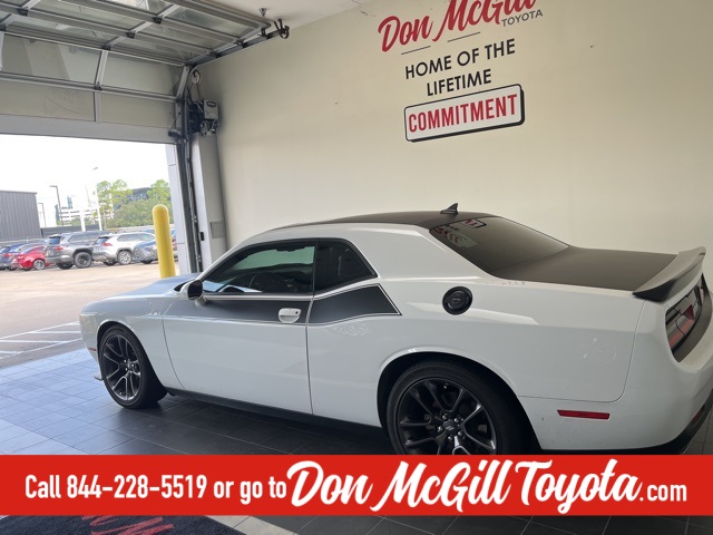 2023 Dodge Challenger R/T White at Central Houston Nissan