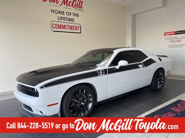 2023 Dodge Challenger R/T White at Central Houston Nissan