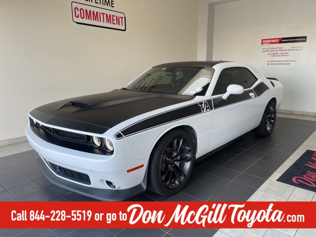 2023 Dodge Challenger R/T White at Central Houston Nissan