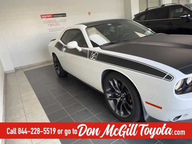 2023 Dodge Challenger R/T White at Central Houston Nissan