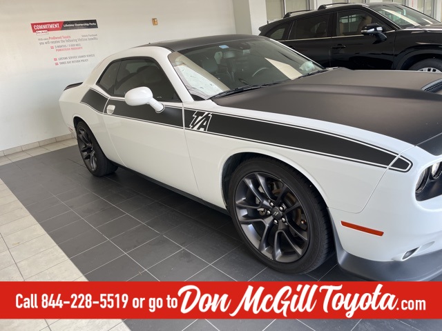2023 Dodge Challenger R/T White at Central Houston Nissan