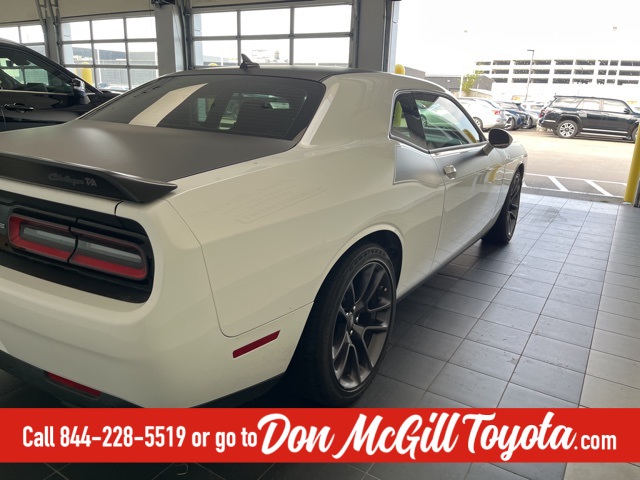 2023 Dodge Challenger R/T White at Central Houston Nissan