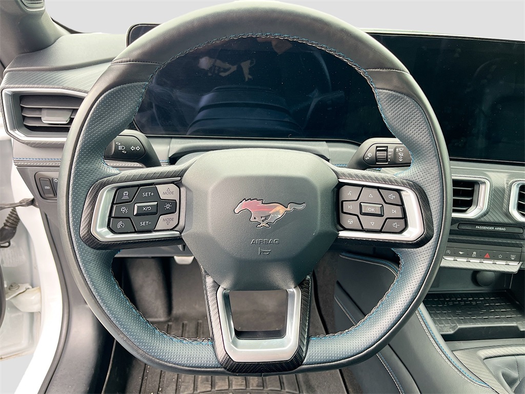 2024 Ford Mustang GT Premium White at South Houston Nissan