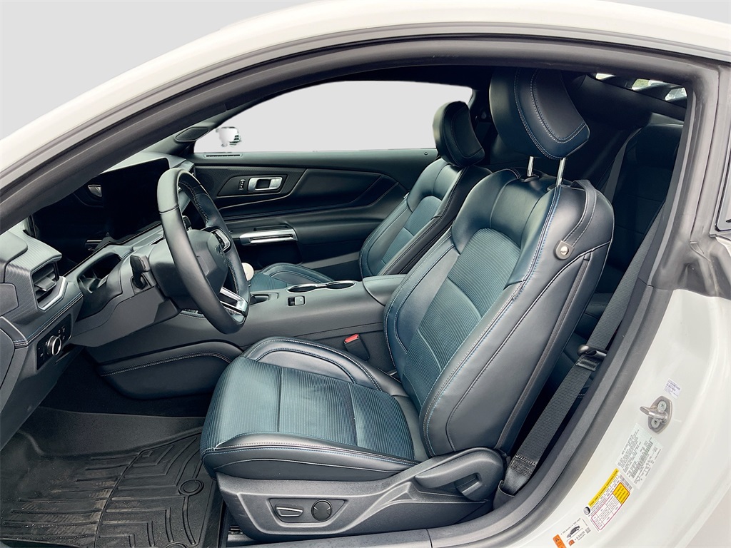 2024 Ford Mustang GT Premium White at South Houston Nissan