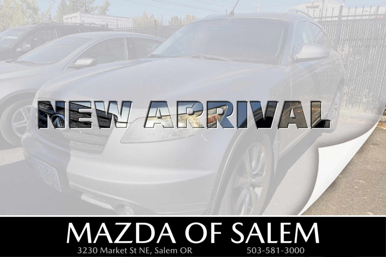Gray (Diamond Graphite Metallic) 2006 INFINITI FX45 SUV / Crossover All-Wheel Drive 5-Speed Automatic Overdrive