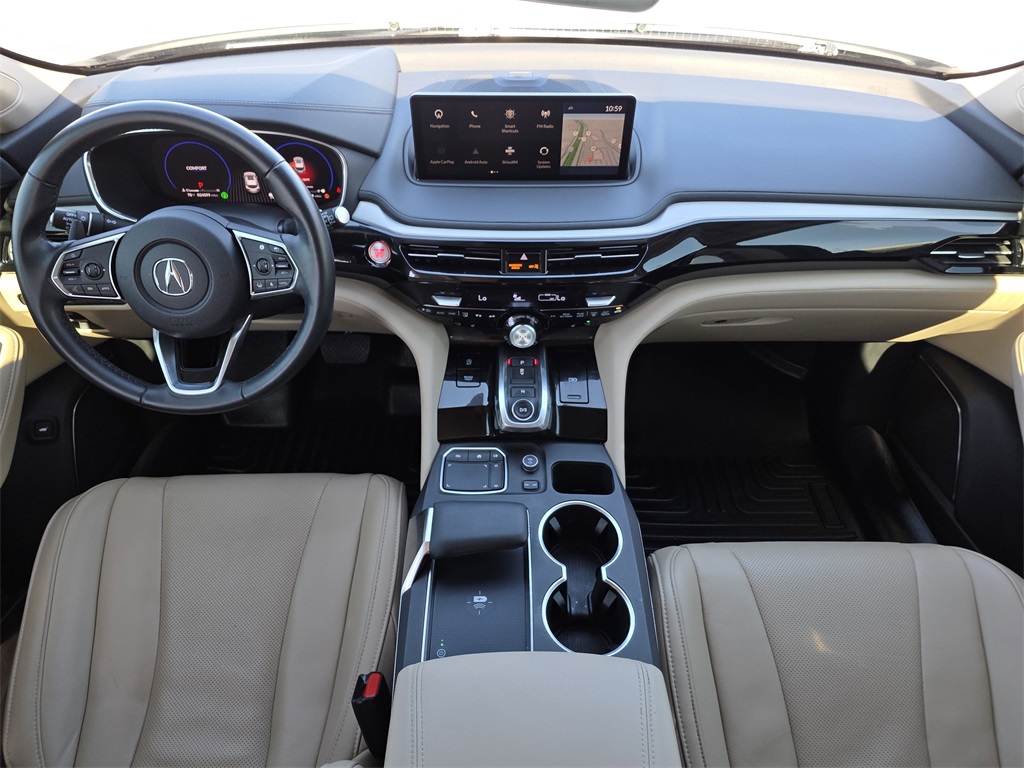 2022 Acura MDX Technology White at Classic Elite Chevrolet Sugar Land