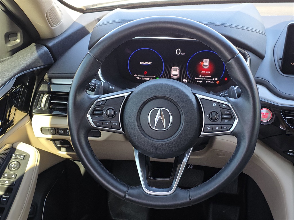 2022 Acura MDX Technology White at Classic Elite Chevrolet Sugar Land