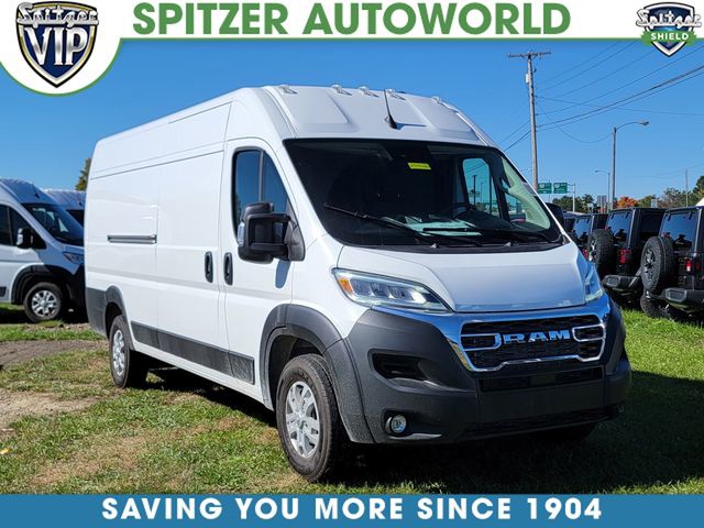 Bright White Clearcoat 2025 RAM ProMaster Van Front-Wheel Drive 9-Speed Automatic