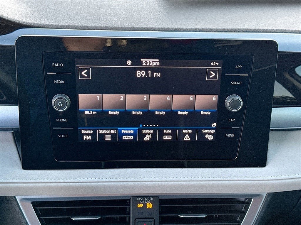 2025 Volkswagen Taos 1.5T SE Silver at DeMontrond Auto Country