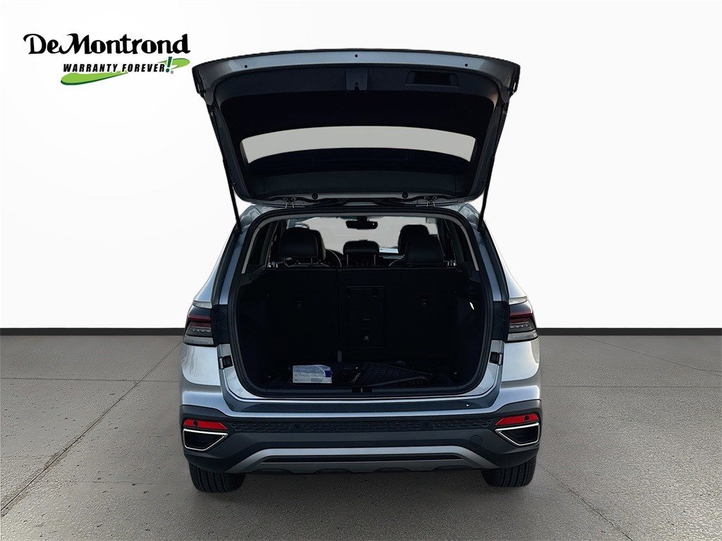 2025 Volkswagen Taos 1.5T SE Silver at DeMontrond Auto Country