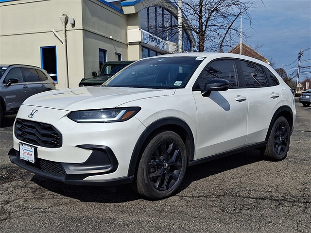 White 2024 Honda HR-V Sport AWD SUV / Crossover All-Wheel Drive Continuously Variable Transmission