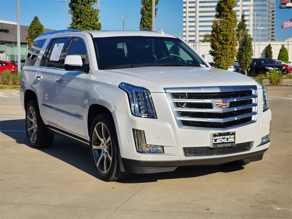 2018 Cadillac Escalade Premium Luxury White at Emmons Autoplex