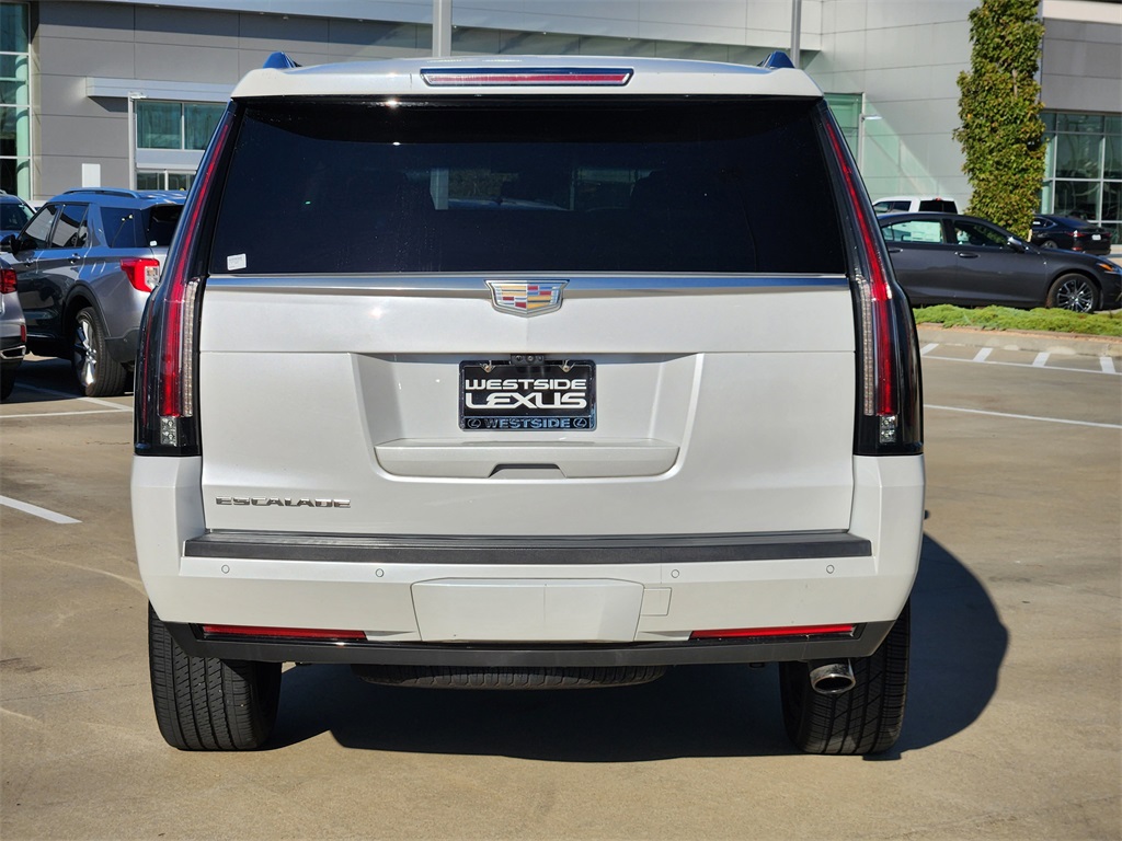 2018 Cadillac Escalade Premium Luxury White at Emmons Autoplex