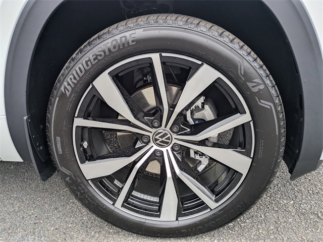 2026 Volkswagen Atlas Cross Sport 2.0T SEL Premium R-Line White at Stokes Volkswagen