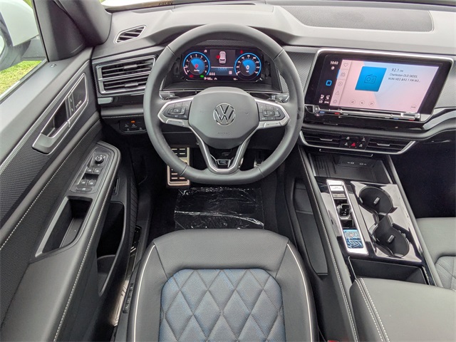 2026 Volkswagen Atlas Cross Sport 2.0T SEL Premium R-Line White at Stokes Volkswagen