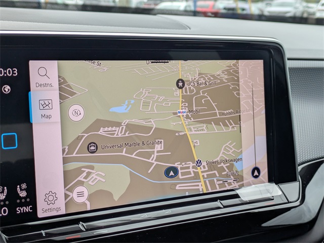 2026 Volkswagen Atlas Cross Sport 2.0T SEL Premium R-Line White at Stokes Volkswagen